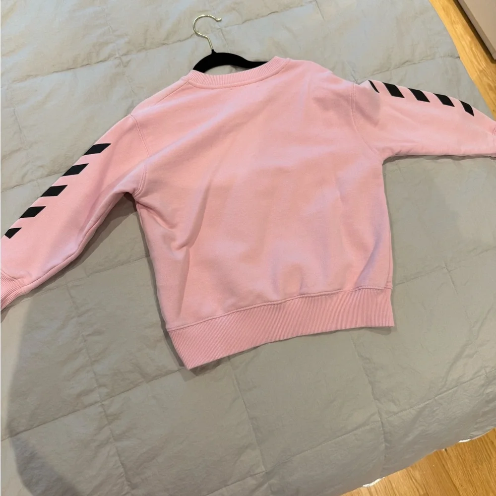 Off-White Pink and Black Crewneck Sweater - Picture 4 of 6